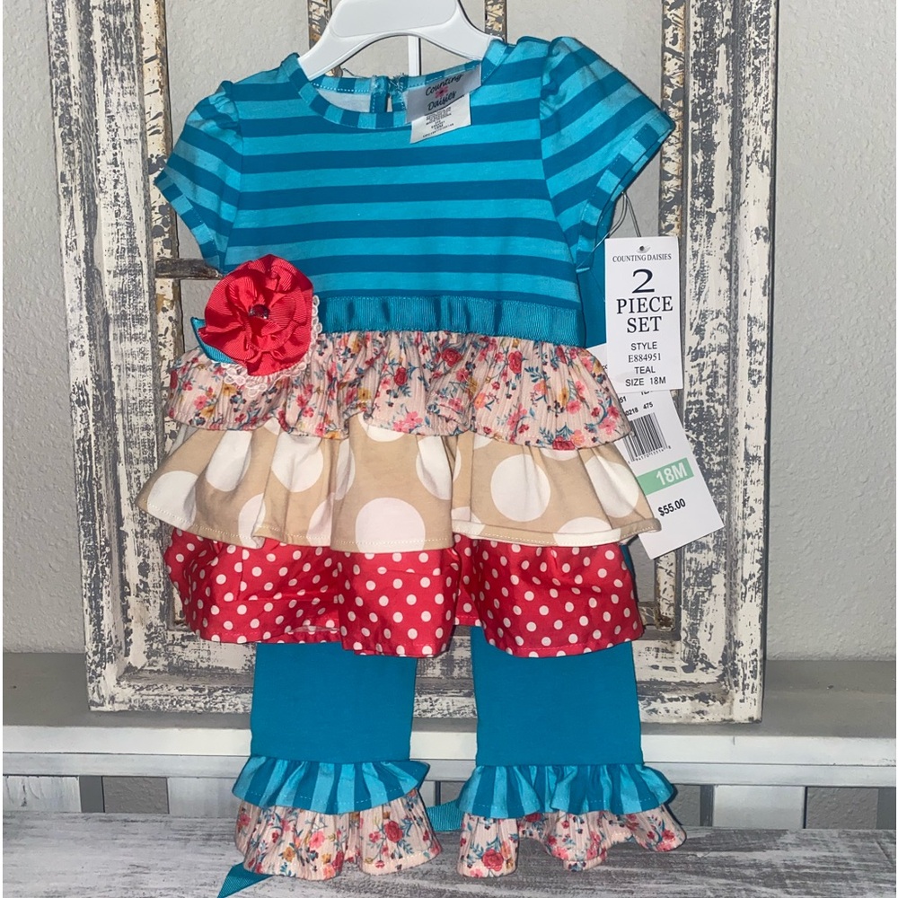 18mo Counting Daises set